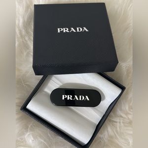 Prada hair clip